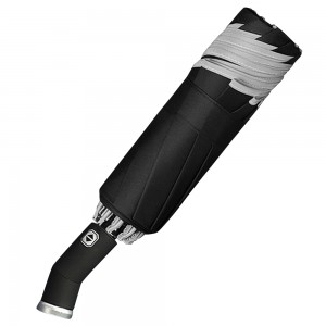 OVIDA 3 فولڈنگ خصوصی چھتری عکاس قسم کے کنارے اور ایل ای ڈی لائٹ چھتری