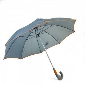 46 လက်မ Manual Curve Foam Handle Alu Windproof Umbrella