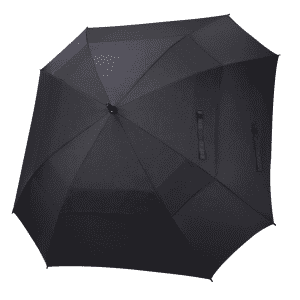 Ovida Double Layer Strong Windproof Multi-color Square Golf Umbrella