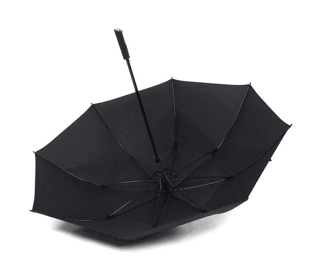 אייקון אופנה מסוגנן 2 שכבתי מטריית גולף ייחודית עמידה בפני סערה (4)