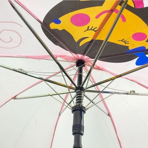 Dětský roztomilý kreslený deštník Ovida 2022 Kreativní 3D model Ušní deštník pro děti