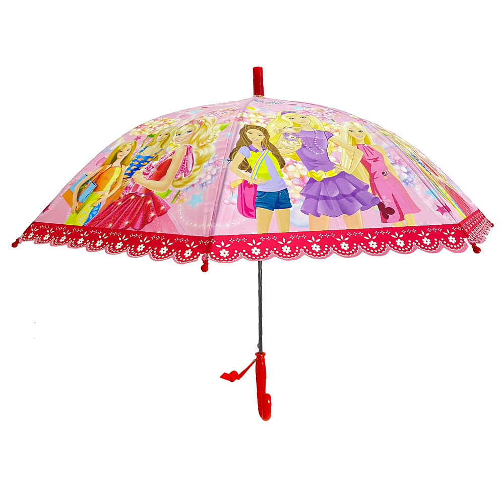 Ovida 85 cm Auto cartoon POE umbrella for kids cartoon children umbrella with custom logo