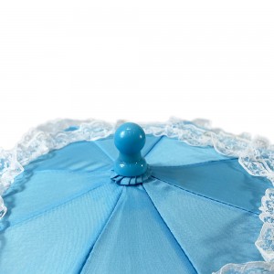 Ovida 15 inch ƙananan yara lace lace rain umbrellas eco-friendly sun wuce BSCI