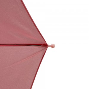Ovida Ombrelli da pioggia in pizzo rosa da 19 pollici con ombrello di sicurezza OEM con fischietto