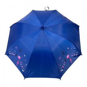 Ovida vaikų skėtis 19 colių gražus gyvūnų rašto skėtis su žaislu švilpuku