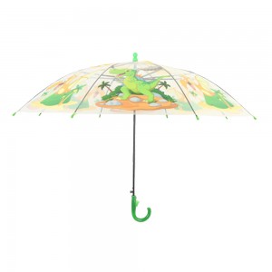 Ovida Kids Umbrella Hot Sell POE Umbrella Impresión en patrón de cartón Paraugas personalizado