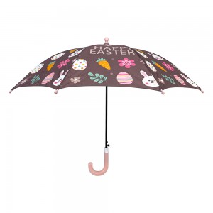 Ovida Kids vihmavarju trükkimine armsa karbimustrilise kinkevihmavarjuga kvaliteetse