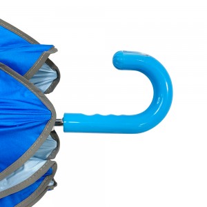 Ovida פינה עגולה עיצוב חדש לילדים קטנים בטיחות קל לפתוח מטריית ילדים עם בד מצופה שחור מטריה ישר לילדים מתנה