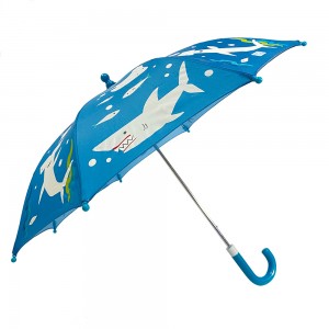 Ovida 2022 Creative Krāsu maiņas bērnu lietussargs Manual Open Magic pielāgots Reklāma Modes dzīvnieku lietussargs