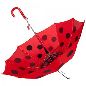 Ovida popularna sprzedaż piękny projekt dzieci prosta instrukcja bezpieczeństwa otwarty chrząszcz personalizuj parasol dziecięcy 3D dla dzieci