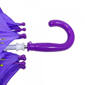 Dívčí deštník Ovida Attractive Purple Fairy Magic s povlakem z pongee proti odkapávání a deštníkem s měničem barev