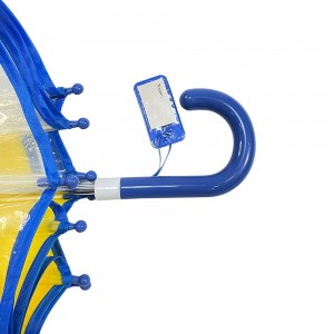 Ovida سستا پروموشنل ڪسٽم لوگو پرنٽنگ گنبد Parapluie PVC POE صاف سڌا بلبلا شفاف ڇتيون ٻارن لاءِ