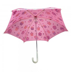 OVIDA Safe Manual Open Girls Umbrella Color Changering მაღალი ხარისხის საბავშვო ქოლგა