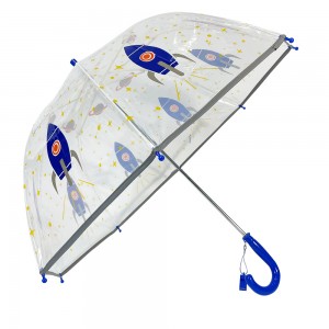 I-Ovida PVC POE EVA I-Transparent Plastic Bubble Buld Umbrellas