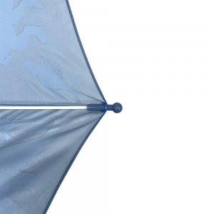 Ovida Grey Animal Umbrella Uv Protection kids paraplu mei oanpast logo en ûntwerp dúdlik paraplu