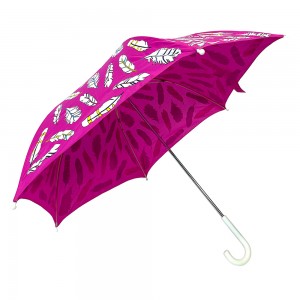 OVIDA Magic Laste vihmavari, värvi muutev laste vihmavari kohandatud logoga