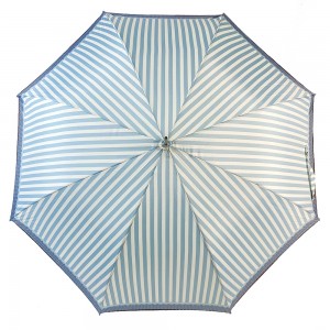 OVIDA Payung Biru Lurus Populer Payung Warna-warni Beragam dengan Desain Kustom