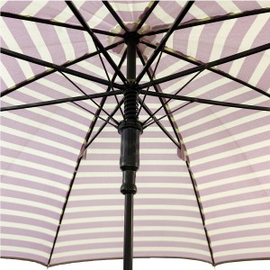 OVIDA 23 انچ اور 8 پسلیوں والی سیدھی چھتری اپنی مرضی کے ڈیزائن کے ساتھ مقبول رنگین چھتری