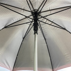 Ovida Automatische Rechte Alu Paraplu Sun Protect UV Coating Paraplu