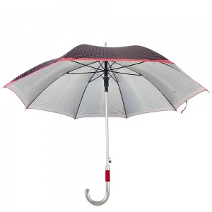 Ovida Automatic Straight Alu Umbrella Sun Protect UV Coating Umbrella
