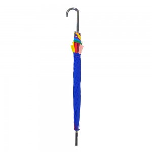 Paraguas colorido con palo de Ovida, paraguas personalizado con arco iris promocional