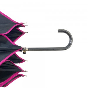 Paraguas de mujer Ovida con paraguas de forma de seguidor personalizado de hotel de diseño especial