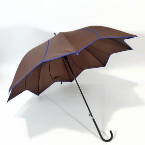 Ovida Ladies -sateenvarjot kukkamuoto Ainutlaatuinen ja muodikas muotoilu asiakkaiden muodon suunnittelulla