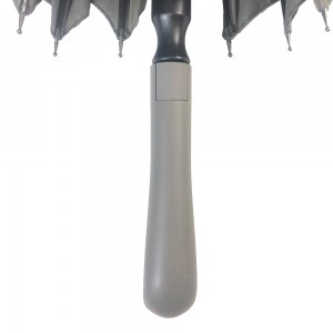 Ovida 23 Zoll 8 Rippen gerader Regenschirm, leicht und von guter Qualität mit Kundenlogo-Aufdrucken