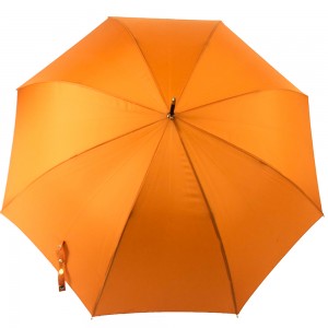 Ovida plenkorpa kutimo sinjorinoj modo besta tenilo pluvombrelo premio donaco reklama emblemo presaĵoj kutimo oranĝa ombrelo