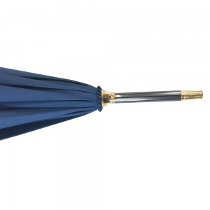 Ovida helkropp tilpasset damemote dyrehåndtak paraply premium gave reklamelogotrykk tilpasset blå paraply
