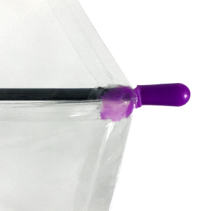 Ovida Aato Open 52″ ARC Fashion Prints Umbrelă din plastic transparent Umbrelă Bubble Stick