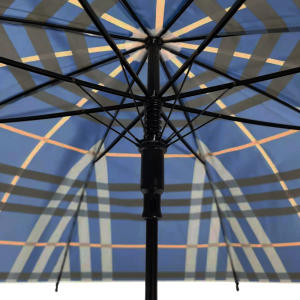 Ovida Clearly Şemsiye Otomatik Açık Şeffaf Balonlu Baskılar Çubuk Plastik Şemsiye
