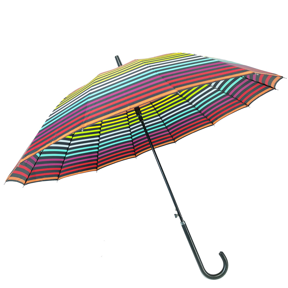 Payung Berwarna-warni Terlaris Ovida Dengan Payung Promosi Kilang Borong Gaya India Dengan Logo Tersuai