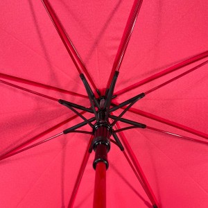 Ovida pritaikytas skėtis su reklaminiu prekės ženklo logotipu spausdina skėtis
