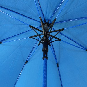 Ovida niestandardowy nadruk logo parasol z nadrukiem marki solidny parasol z włókna szklanego