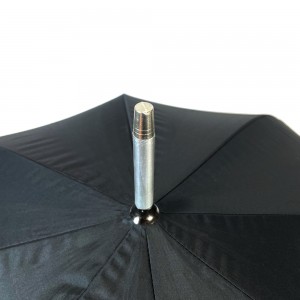 OVIDA Golf Lurus Payung Paraguas Semi-otomatis Buka Jeung Silver Coating Desain Adat