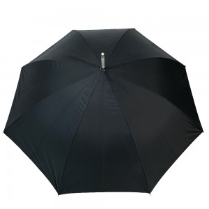 Ovida Fiberglass Frame Windproof Aluminum Golf Umbrella With Self-Opening Function Sliver coating Summer Umbrella.