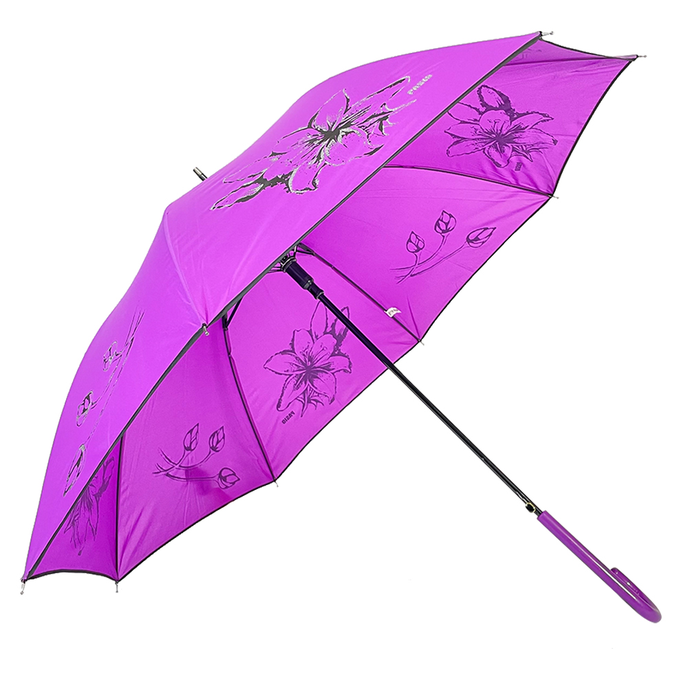 Ovida logotyp skriver ut paraplyer för modebröllopsparaplyer för damer för kvinnor