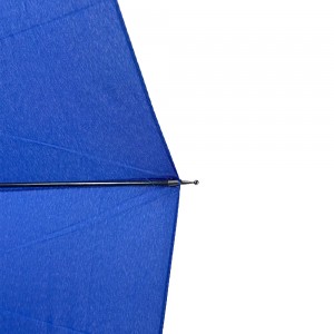 Paraguas de fábrica al por mayor de Ovida, paraguas con estampado de logotipo personalizado, paraguas recto de 14 costillas