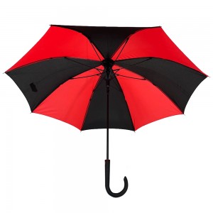 Ovida Auto Open Fiber Deštník Corben Pevné deštníky Větru odolné tyčové deštníky