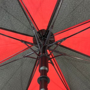Ovida Auto Open Fiber Paraply Corben Solide paraplyer Vindbestandige pinneparaplyer