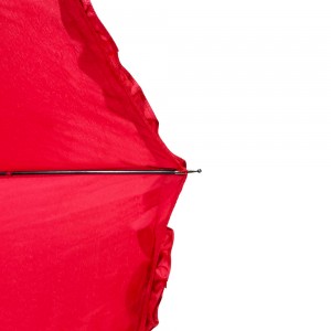 OVIDA 23palcový 8 žebrový dekorativní svatební deštník Populární červený deštník v čínském stylu