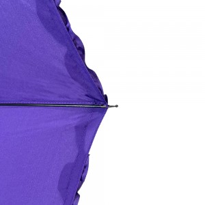 OVIDA 23 インチ 8 リブ装飾結婚式の傘人気の中国風の紫色の傘