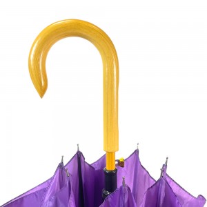 Ovida violets lietussargs ar pielāgotu logotipu uzdrukā saukli sponsoru lietussargus
