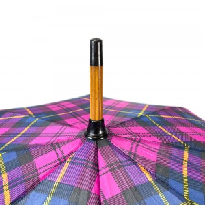 Materjal tal-injam Ovida Umbrella Miftuħa Awtomatika Sħiħa bl-Orħos Prezz Miċ-Ċina Fabbrika Kwalità Għolja Reklamar Gift Umbrella