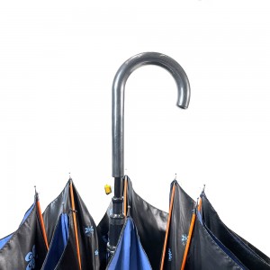 OVIDA Black Coating Sateenvarjo Auringonvarjo, jossa on painatus mukautetun logon päässä UVA UVB -säteilystä