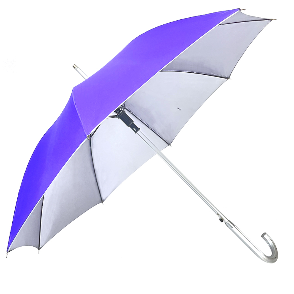 Umbrelă de ploaie multicoloră OVIDA, arbore din aluminiu, acoperire UV, umbrelă ușoară cu design personalizat