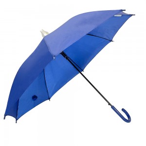 Payung cangkir semi-otomatis Ovida dengan payung desain pencetakan logo pelanggan kain pongee super tahan air