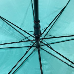 슈퍼 방수 명주 패브릭 고객의 로고 인쇄 디자인 컵 녹색 우산과 Ovida 반자동 컵 우산