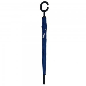 Зонт Ovida Special C с ручкой 23 дюйма, 8 ребер, прочная рамка, темно-синий зонт